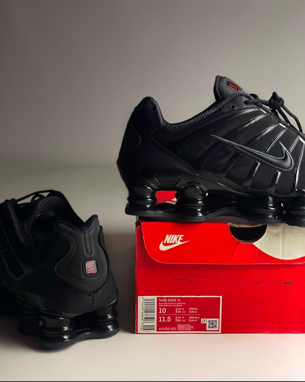 Nike Shox TL-  Air Max Μαύρο