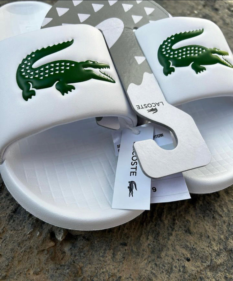 Lacoste Summer Slippers White/Άσπρο