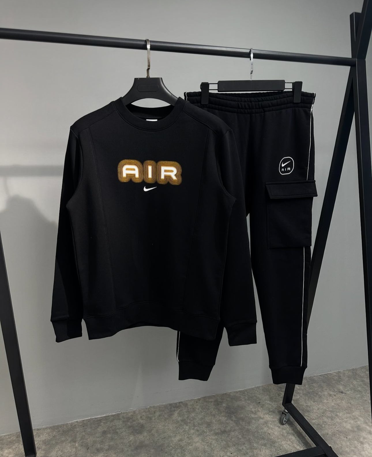 Set Nike Air cargo black