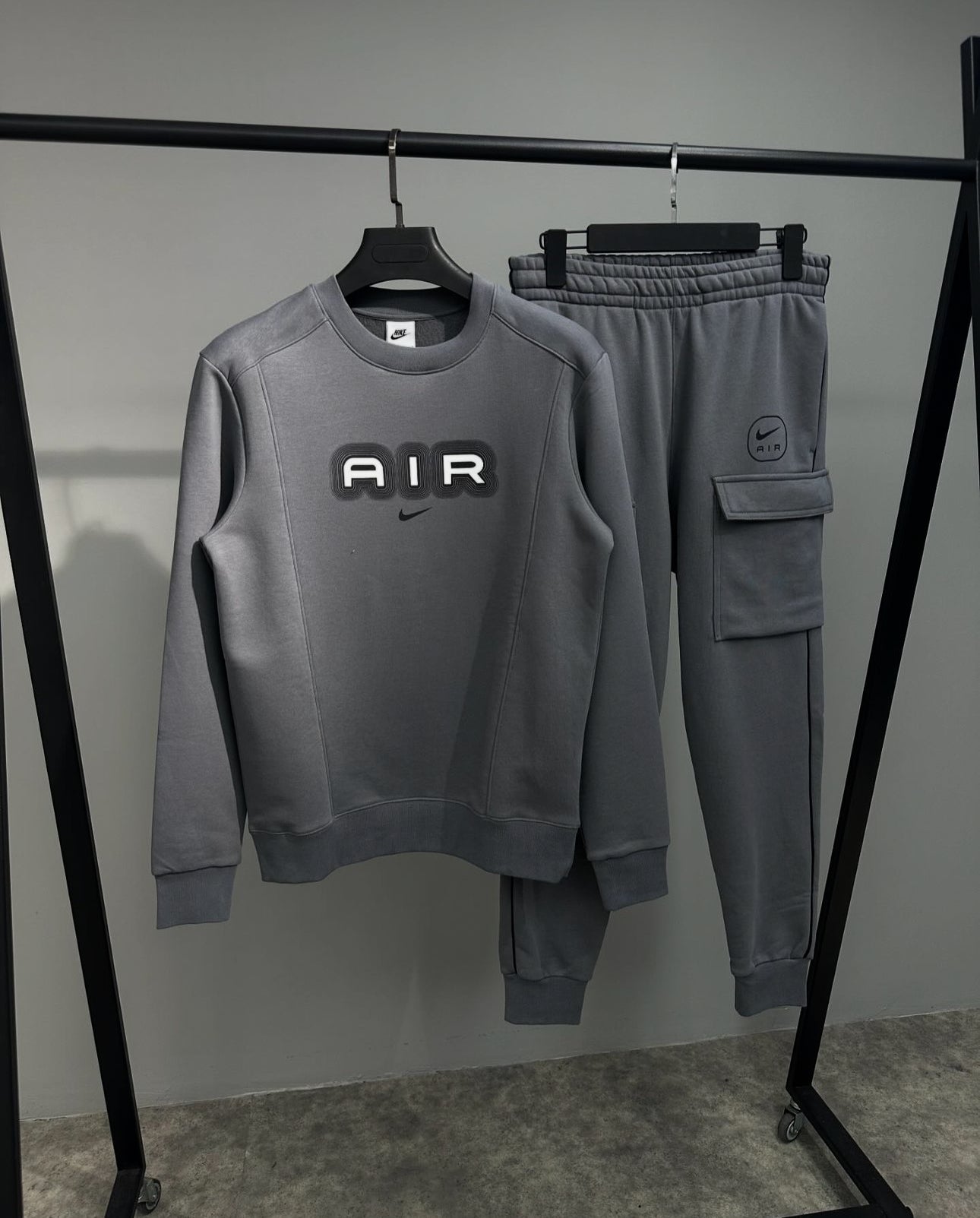 Set Nike Air cargo dark grey