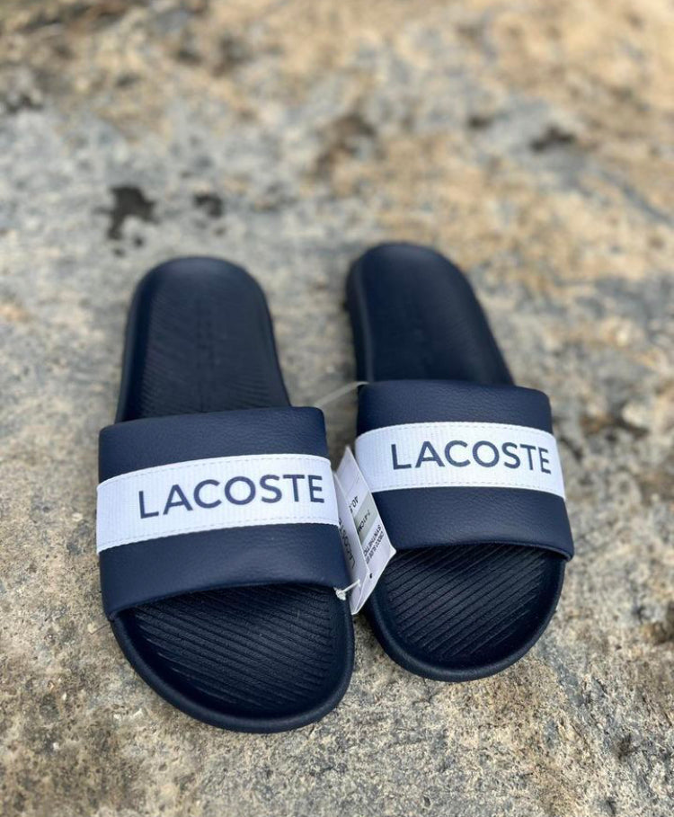 Lacoste Summer Slippers Blue-Navy
