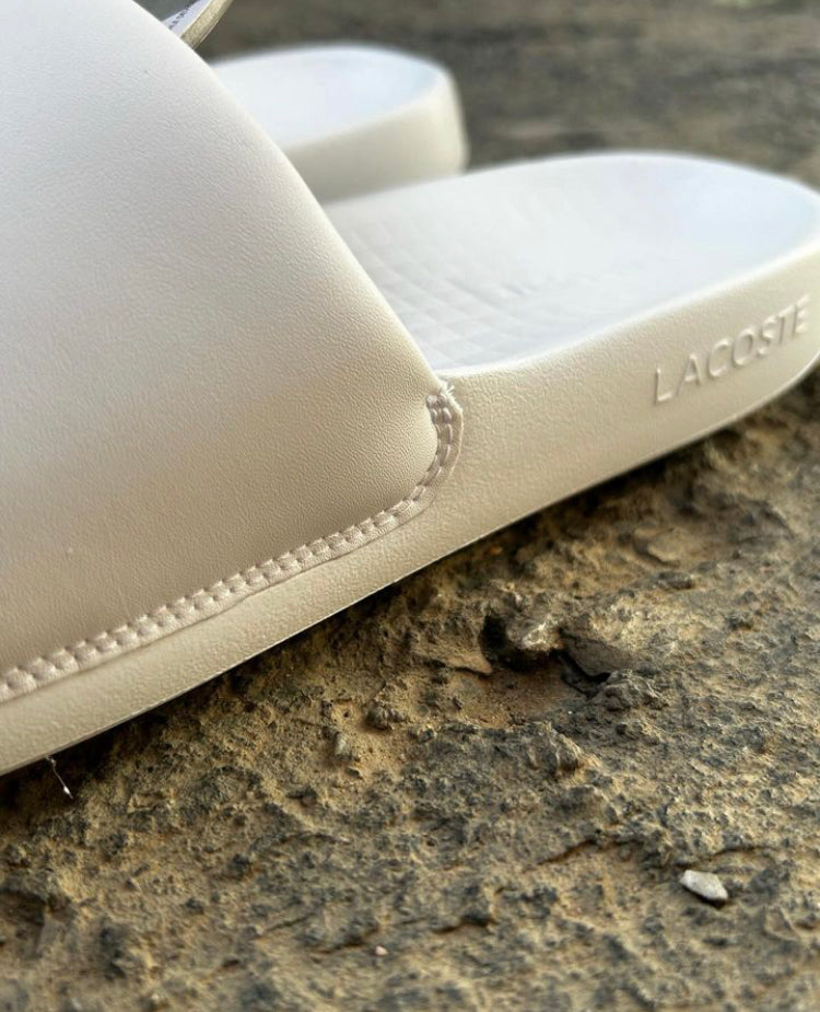 Lacoste Summer Slippers White/Άσπρο