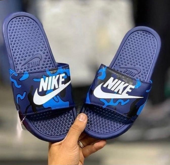 Nike Summer Slippers Μπλε Παραλλαγής