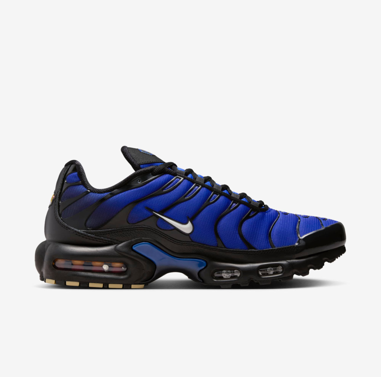 Nike Air Max Plus Premium Black Racer Blue