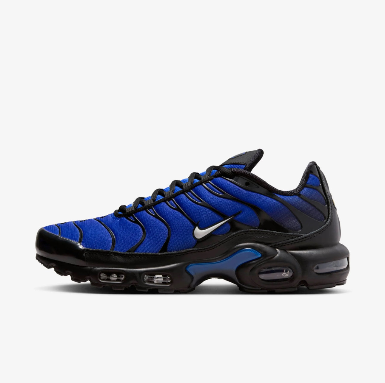 Nike Air Max Plus Premium Black Racer Blue